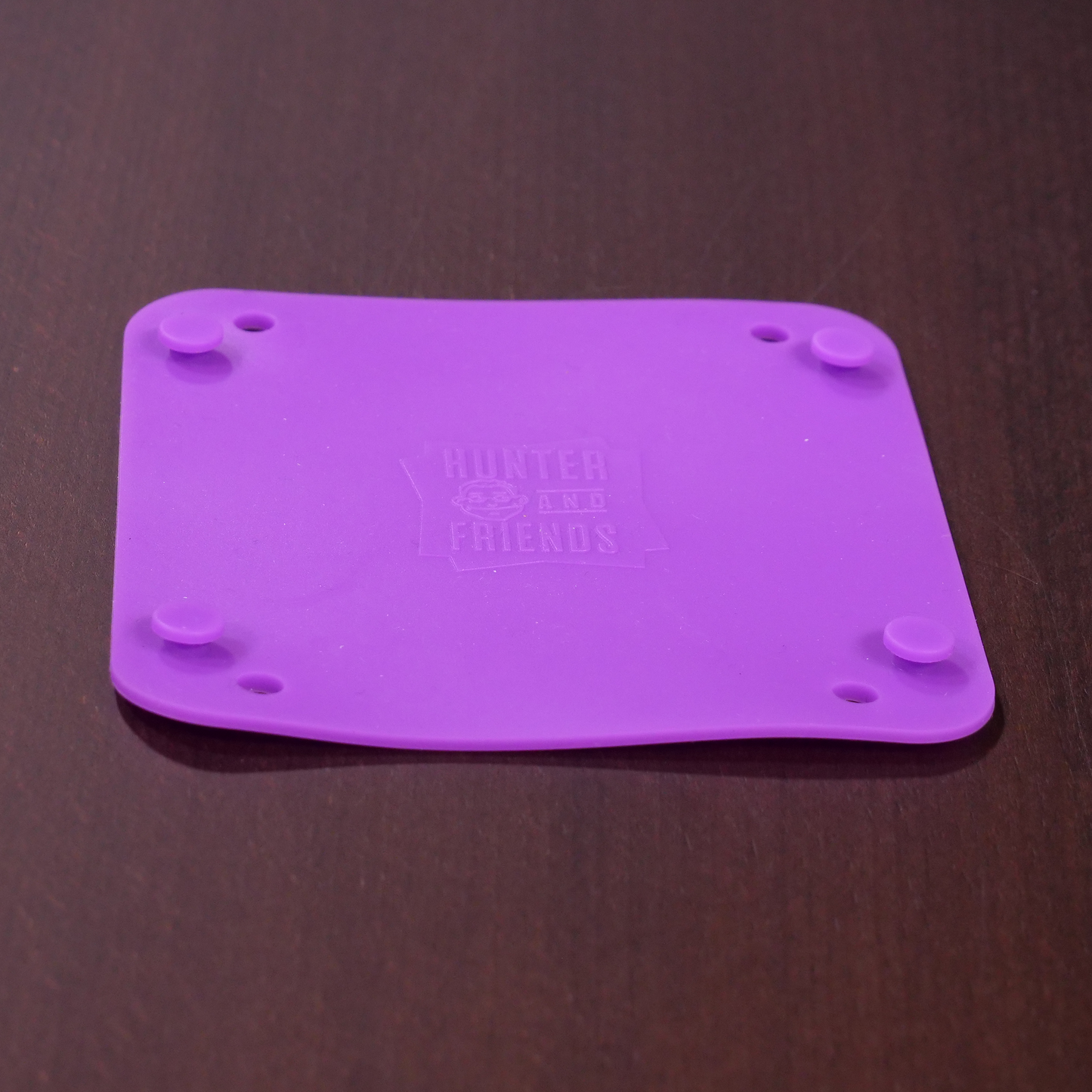 Tokenschale aus Silikon lila