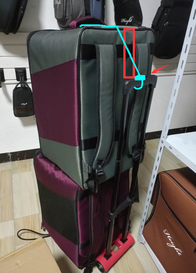 Rucksack - Trolley - klappbar